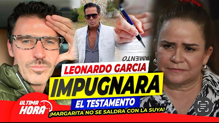 ⛔ 𝗟𝗲𝗼𝗻𝗮𝗿𝗱𝗼  Le Deja Claro a Margarita  𝗤𝗨𝗘 𝗩𝗔𝗡 𝗔 𝗜𝗠𝗣𝗨𝗚𝗡𝗔𝗥 𝗘𝗟 𝗧𝗘𝗦𝗧𝗔𝗠𝗘𝗡𝗧𝗢 xq 𝗟𝗔 𝗛𝗘𝗥𝗘𝗡𝗖𝗜𝗔 es de Sandy 😡