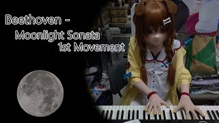 Beethoven - Moonlight Sonata 1st Movement (in kigurumi)