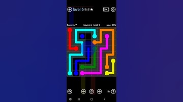 How To Solve Flow Free Rainbow Pack Level 6 8x8 Board Walk Through Solution Walkthrough