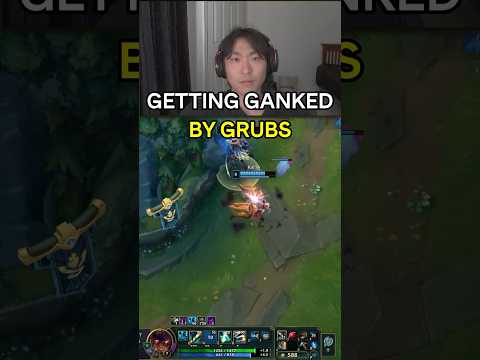 Getting Ganked by Grubs  #leagueoflegends #shodesu #twitch #gaming #riotgames