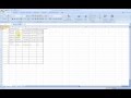 Excel 2007.Изменение размера ячеек, Добавление и удаление столбцов и строк.