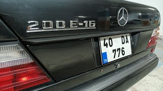 Mercedes W124 yeni tip sildimiz (etiket) 200E-16 by Erkam USLUKILIÇ 3,865 views 1 year ago 2 minutes, 49 seconds