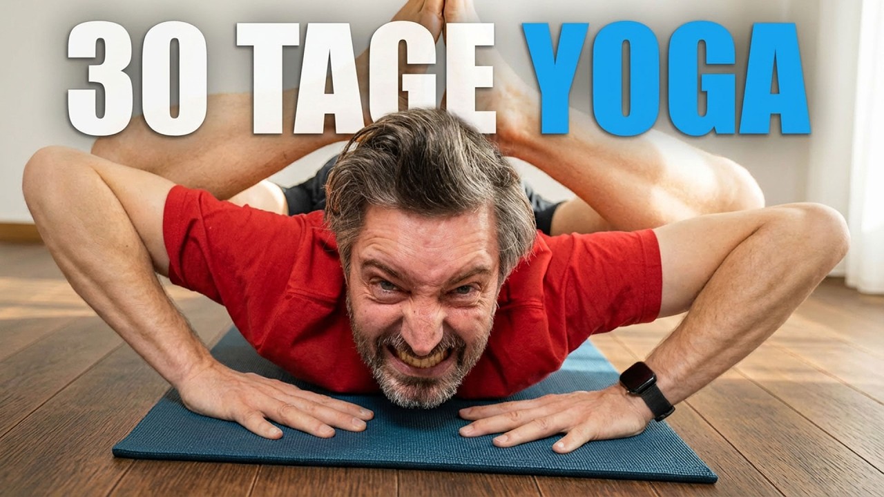 Ich hab einen Monat jeden Tag Yoga gemacht 🧘Selbstexperiment