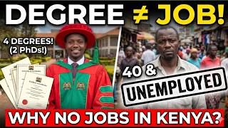 UNEMPLOYED AT 40: He Spent 20 Years in University 2 PhDs!