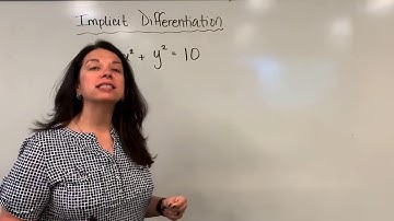 Introduction to Implicit Differentiation (Dr. April Strom)