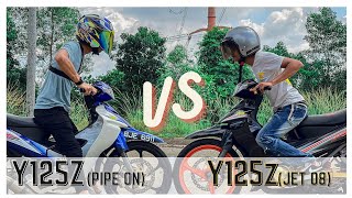 Y125 Pipe on VS Y125 Jet08 Perlawanan GANAS !! | Siapa king of 2T ? | s2 episode19