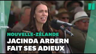 En Nouvelle-Zélande, Jacinda Ardern fait ses adieux