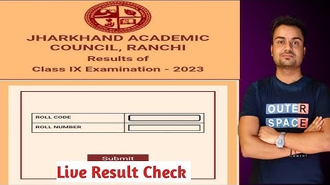 JAC Board Class 9 Result Live