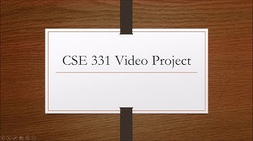 CSE331 Video Project