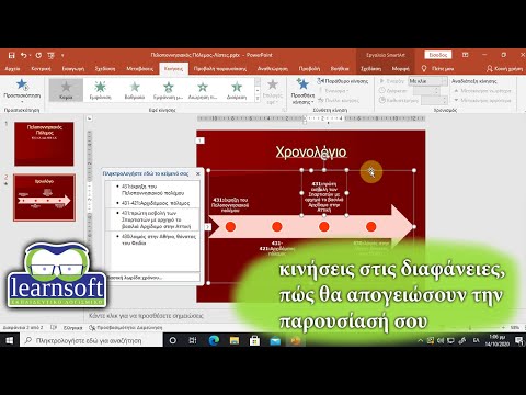 Βίντεο: Τι σημαίνει κινούμενα σχέδια στο PowerPoint;