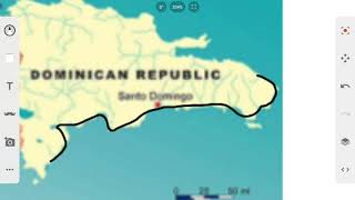 Flag Map Of Haiti And Dominican Republic {Episode 29}