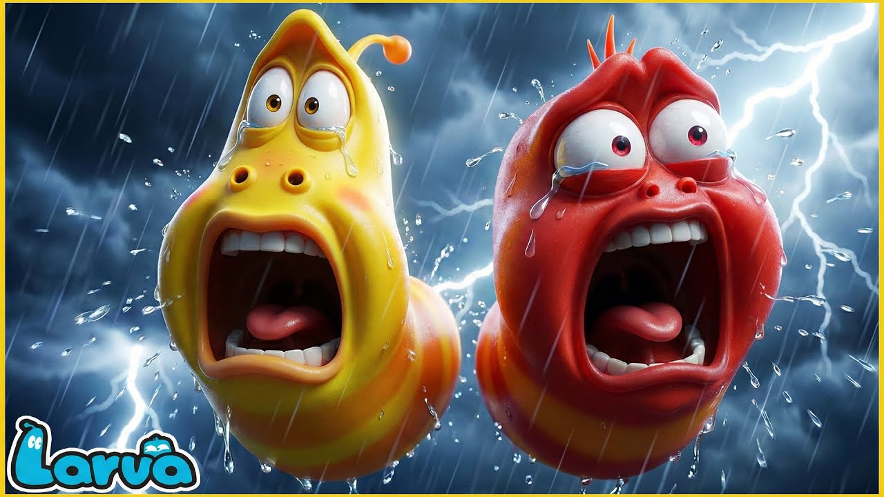 😲 OMG 🐛 The Larva is in Big Trouble - Funny Larva Cartoon 2026