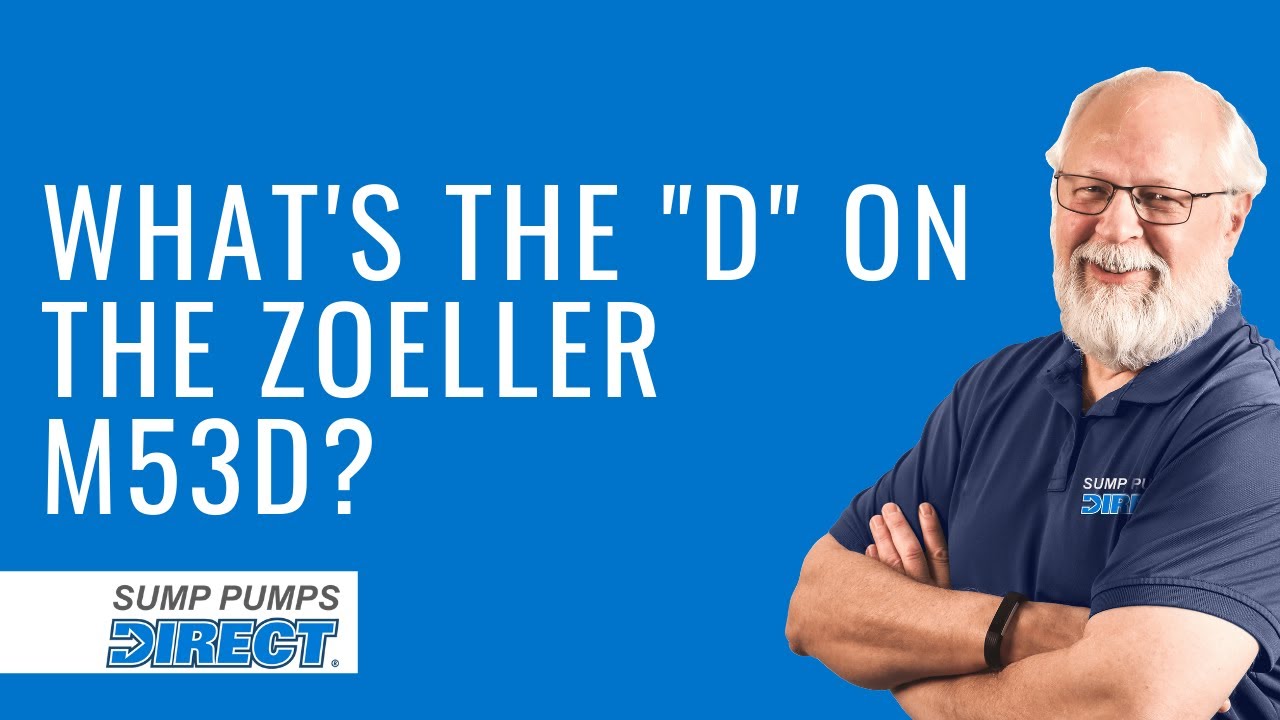 Difference Between Zoeller M53 And Zoeller M53D YouTube