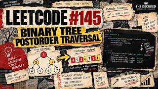 145. Binary Tree Postorder Traversal | LeetCode Problem of the day  26 September 2026 | C++ Dry Run
