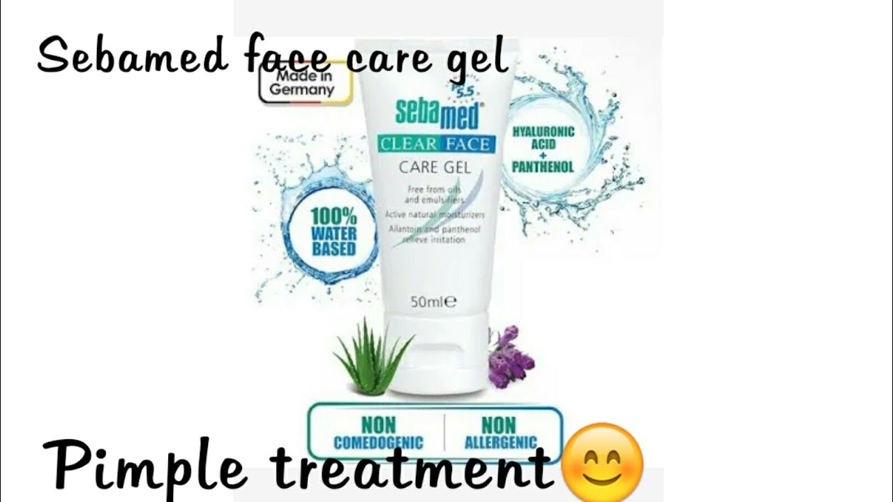 Sebamed clear face care gel uses in tamil YouTube