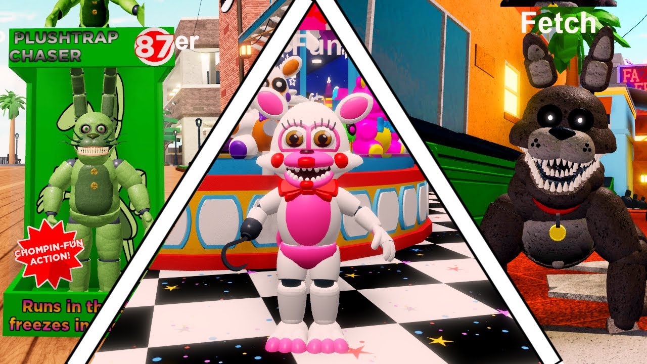 Darzeth Becomes Fetch Plushtrap Chaser Adventure Funtime Foxy In Roblox The Pizzeria Remastered Youtube - freddy fazbear pizza roleplay uncopylocked roblox