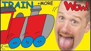 Steve´s Bike, Car and Train | Stories from Steve and Maggie | Learn English by Wow English TV
