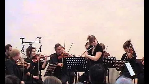 C.P.E. Bach Flute Concerto in D minor H.426 Wq.22, I mov. Allegro.