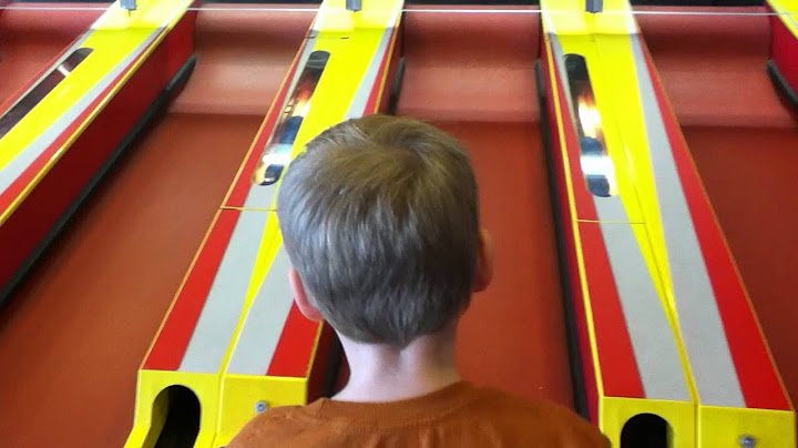 Danny failing terribly at skeeball lol