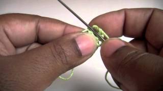 Tat Tat Tatting Part 2/3 (BEGINNER NEEDLE TATTING)