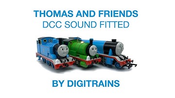 Thomas and Friends DCC Sound Fitted By Digitrains.