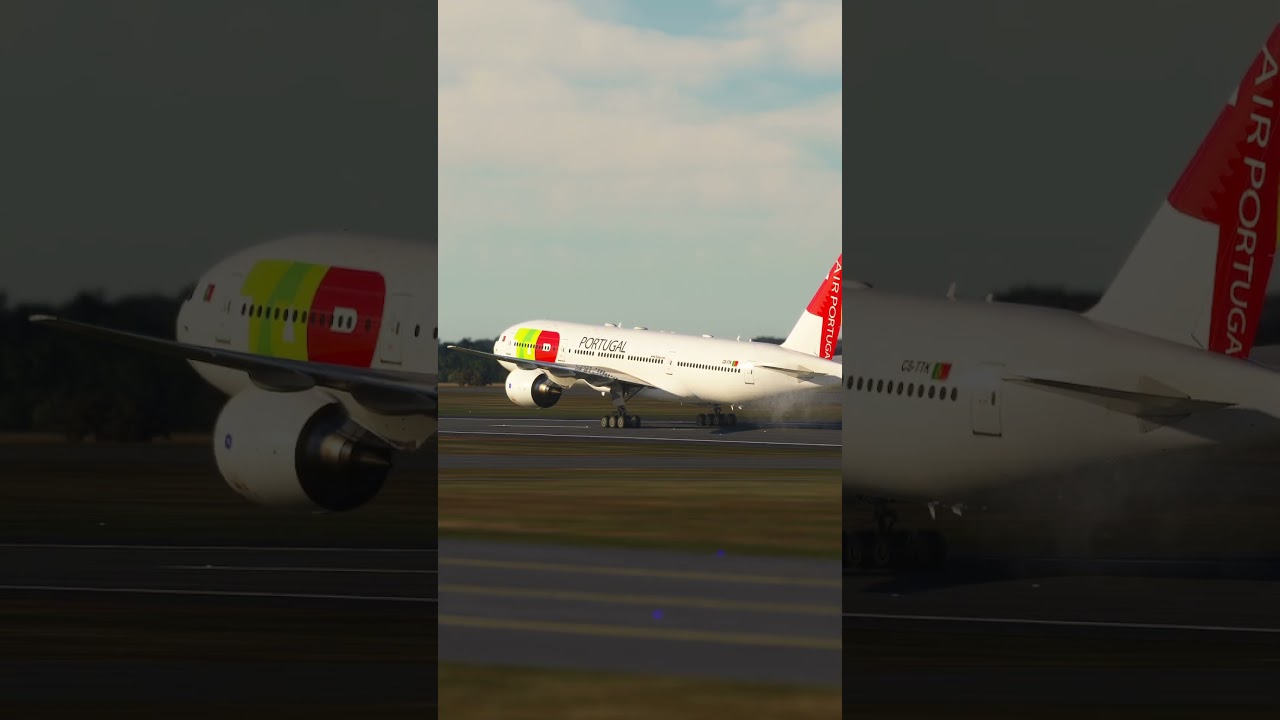 the plane hit a storm and made an emergency landing EPs260