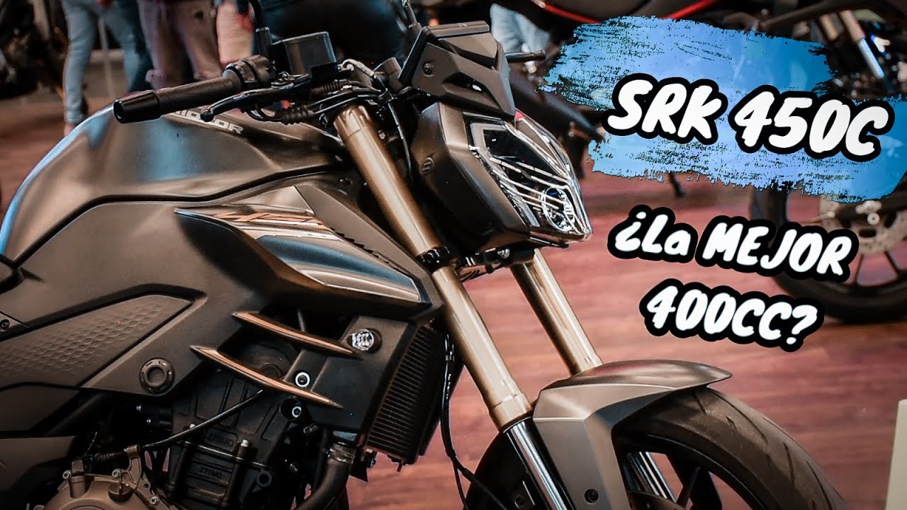 ¡No CONOCÍA esta MOTO!😳, SRK 450C de QJMOTOR🔥, ¿Mejor que la 450NK de CFMOTO?| Aguacate Motovlogs 🥑