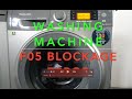 Washing Machine F05 Error - Fixed