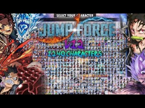 JUMP FORCE MUGEN V12 – 1300+ Characters (Gold Edition)