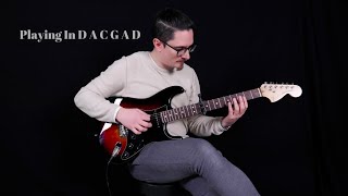 Spider Capo #12 (Playing In D A C G A D)