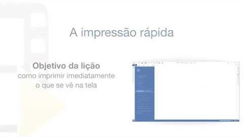 Vídeo Tutorial de PriMus - Impressão rápida (impressão da vista atual) - ACCA software
