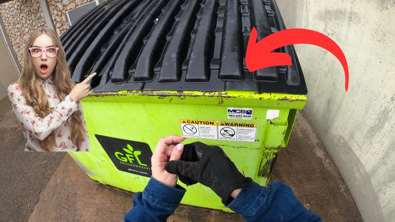 FREAKIN AMAZING! LET'S GO DUMPSTER DIVING SAVED ALL THIS FROM