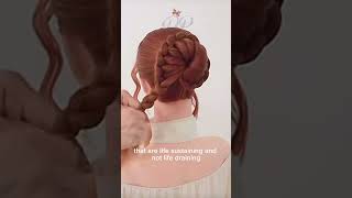 ❤️ Easy Elegant Classy Braided Bun Hairstyle | Updo l Pagans Beauty