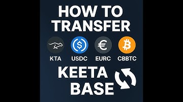 How To Transfer #KTA, #USDC, #EURC, And #CBBTC Tokens Between Keeta Network And Base