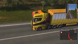 Scania - Euro Truck Simulator 2 | Trameri Container | Gameplay in 2k #EURO #like #subscribe