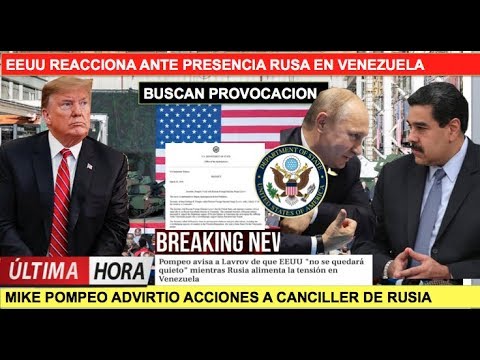 EEUU reacciona asi por rusos en Venezuela humor me meaning