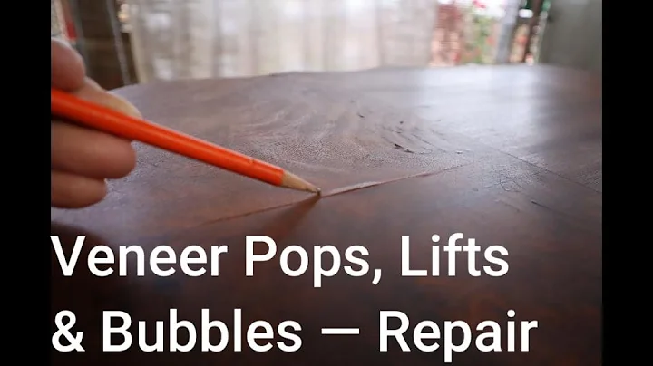 Mastering Wood Veneer Repair: Fixing Pops, Lifts, and Bubbles