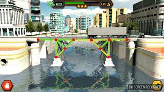 Bridge Construction Simulator Level 5 Medium
