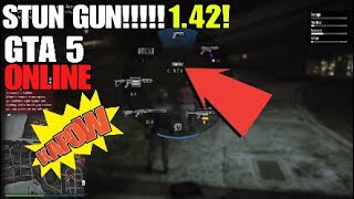 **NEW** GTA 5 ONLINE - STUN GUN 1.42! GET THE STUN GUN IN ONLINE!