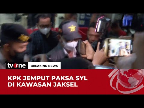 [BREAKING NEWS] KPK Jemput Paksa Syahrul Yasin Limpo | tvOne