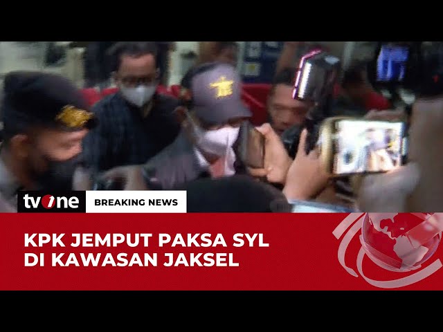 [BREAKING NEWS] KPK Jemput Paksa Syahrul Yasin Limpo | tvOne class=