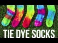 How To Tie Dye Socks