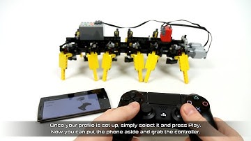 How to control SBrick with a PS4 gaming pad