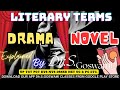 Literary terms drama  novelenglishliteratureyoutubedsssbenglishuptgtenglishenglishliterature