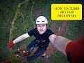 How to Climb SRT with a Grigri  & Ascender. Learn to climb for Geocaching or for fun!!