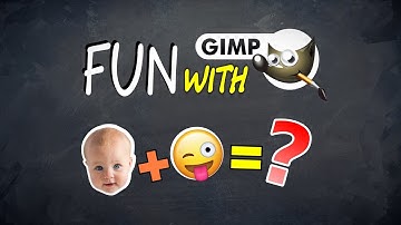 Fun with GIMP. Emojify baby