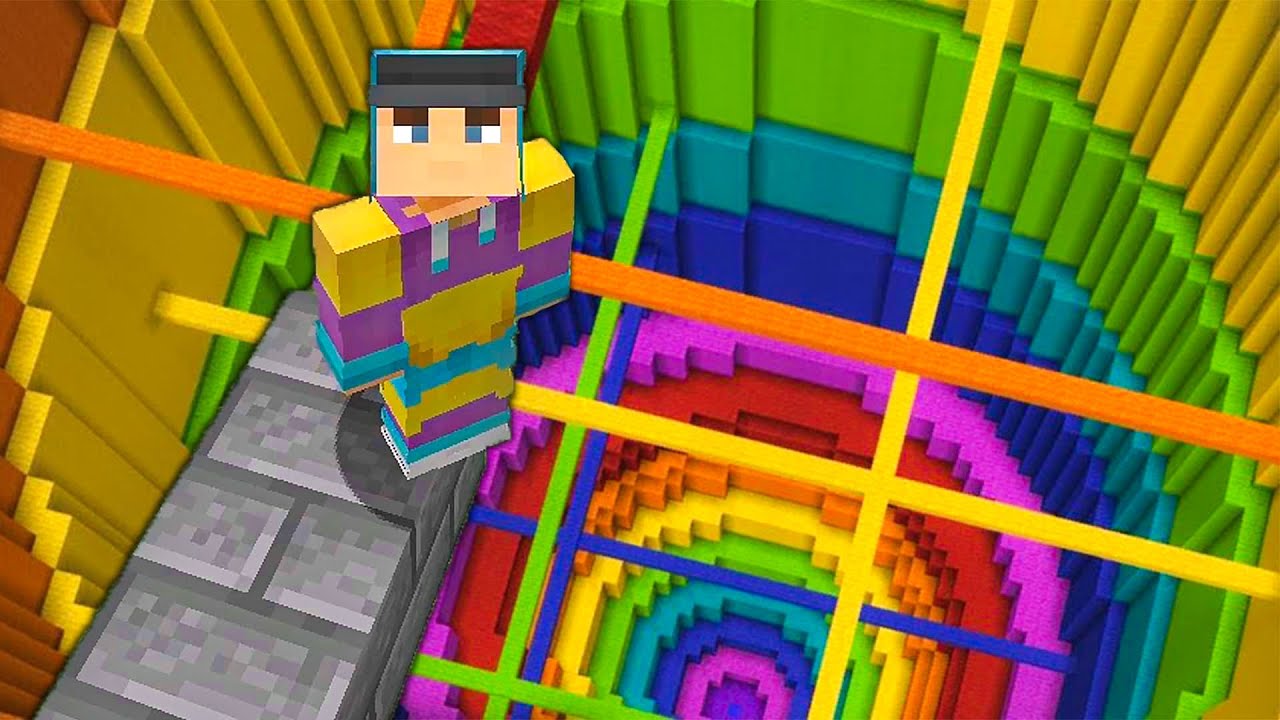 Minecraft Dropper for første gang - YouTube
