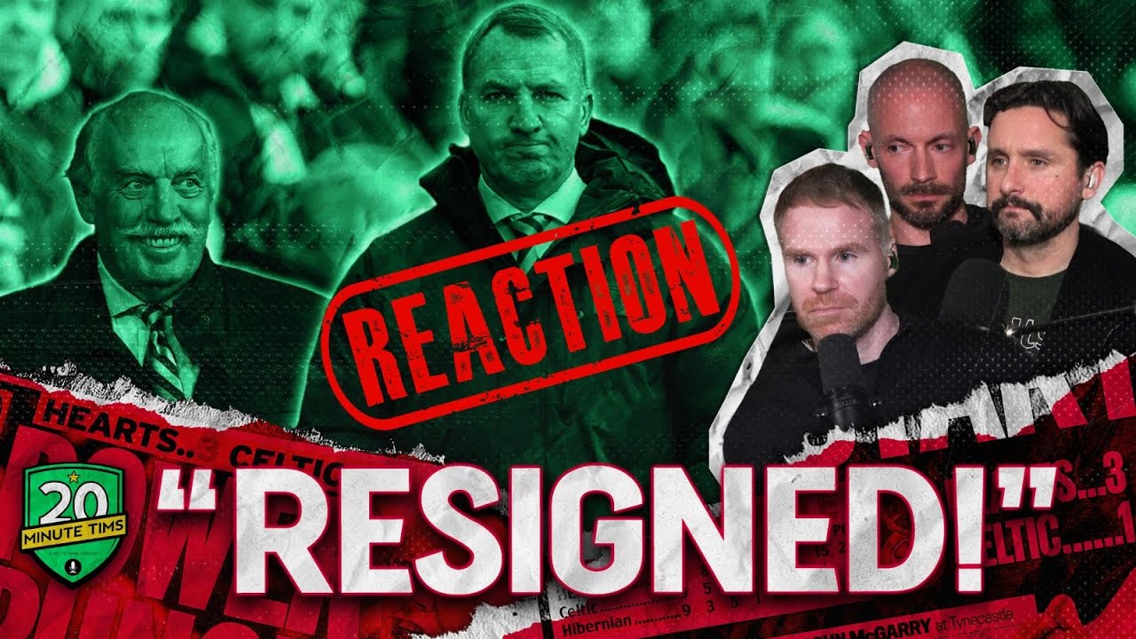 Брендан Роджерс уходит в отставку с поста тренера «Селтика»! — РЕАКЦИЯ