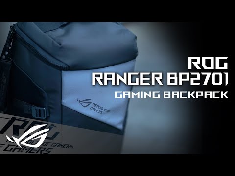 ROG Ranger BP2701 Gaming Backpack - Style Shines Through | ROG