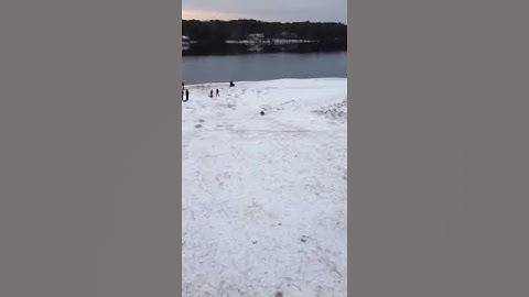 Sledding Gone Wrong
